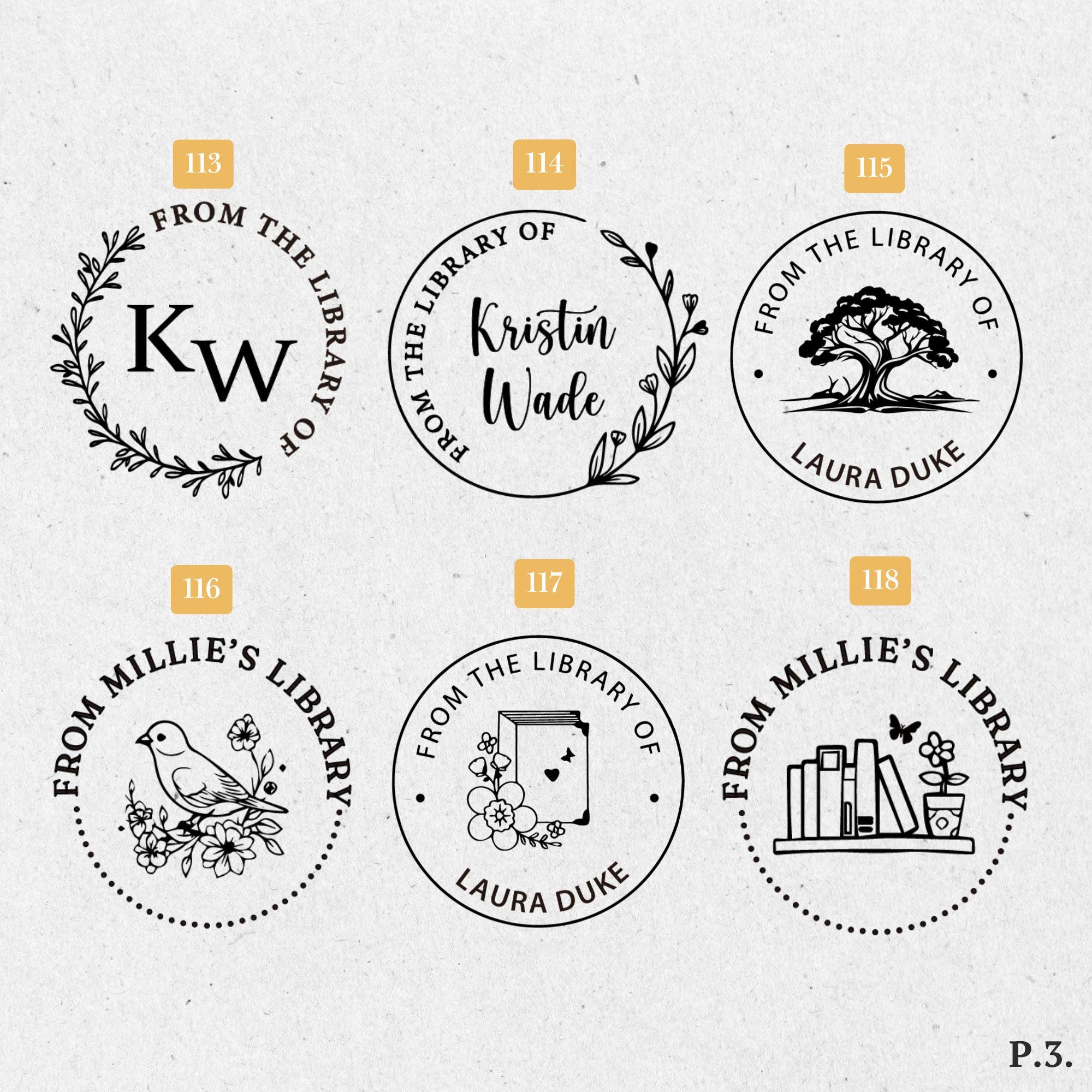 BOOK EMBOSSER | Personalized Book Embosser · Ex-libris Embosser · Custom Library Embosser · Personalized Embosser · Book Lover Gift