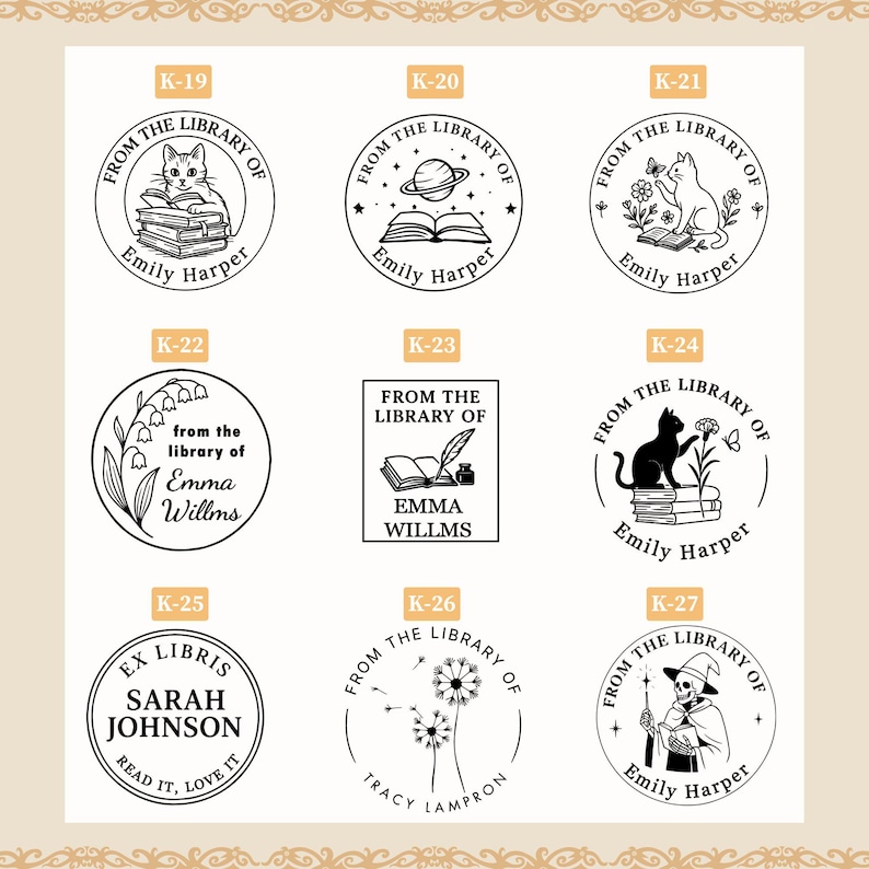 Custom Book Embosser – Personalized Book Stamp for Library or Ex Libris – Book Lover Gift – Gift for mom | Book Club Essentials image 4