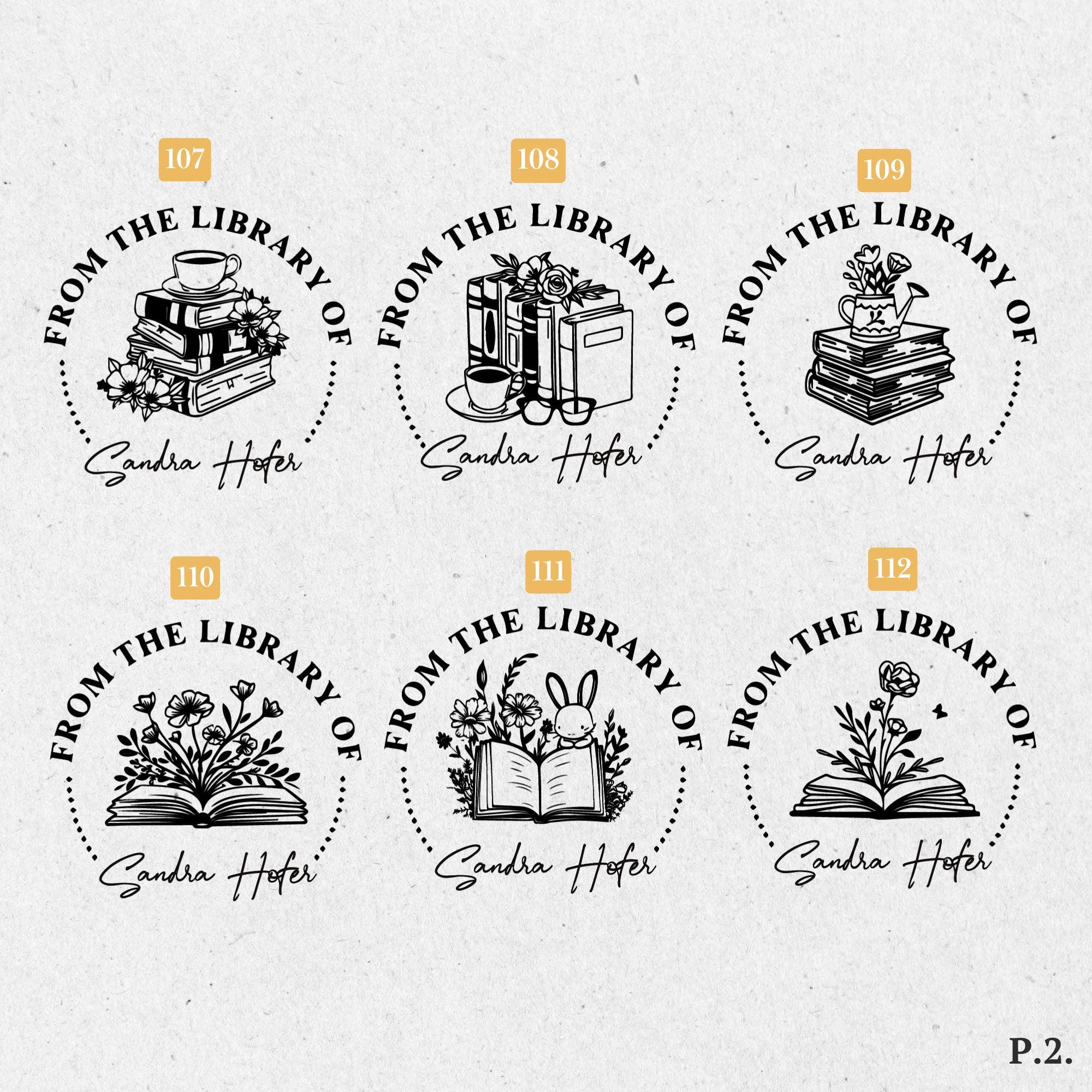 BOOK EMBOSSER | Personalized Book Embosser · Ex-libris Embosser · Custom Library Embosser · Personalized Embosser · Book Lover Gift