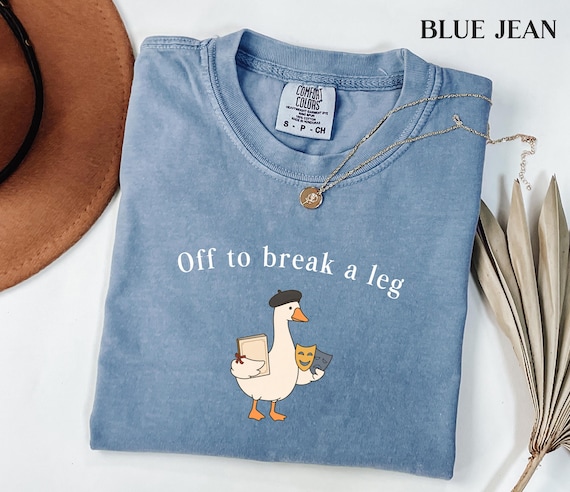 Comfort Colors Theatre Teacher Shirt, Drama Teacher Tee, Theater Club Gift, Musical Theatre T-Shirt, Stage Crew Shirt, Funny Goose Tee