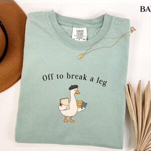 Comfort Colors Theatre Teacher Shirt, Drama Teacher Tee, Theater Club Gift, Musical Theatre T-Shirt, Stage Crew Shirt, Funny Goose Tee image 8