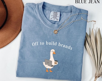Comfort Colors Marketing Shirt, Marketing Professional Tee, Social Media Manager Gift, Content Creator T-Shirt, Branding Shirt, Goose Tee