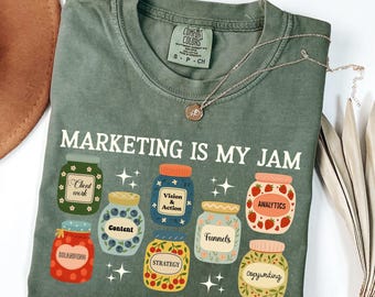 Marketing Shirt, Comfort Colors Content Creator Tee, Branding and Analytics Shirt, Copywriting Strategy Tee, Funnels Digital Marketing Gift