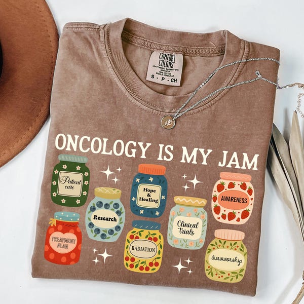 Comfort Colors Oncology Shirt, Cancer Awareness Tee, Medical Research Top, Oncology Nurse Gift, Hope & Healing Shirt, Healthcare Worker Tee