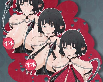 Jane Doe ZZZ Stickers