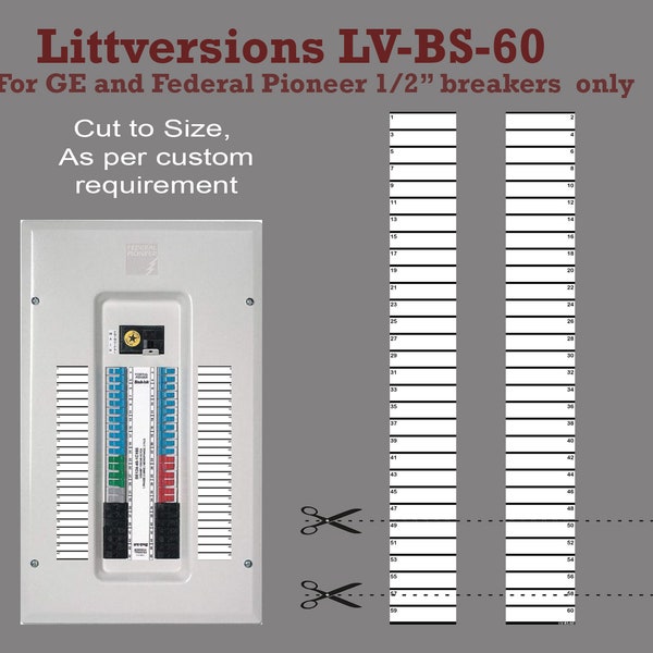 Electrical Panel Label Stickers - Etsy