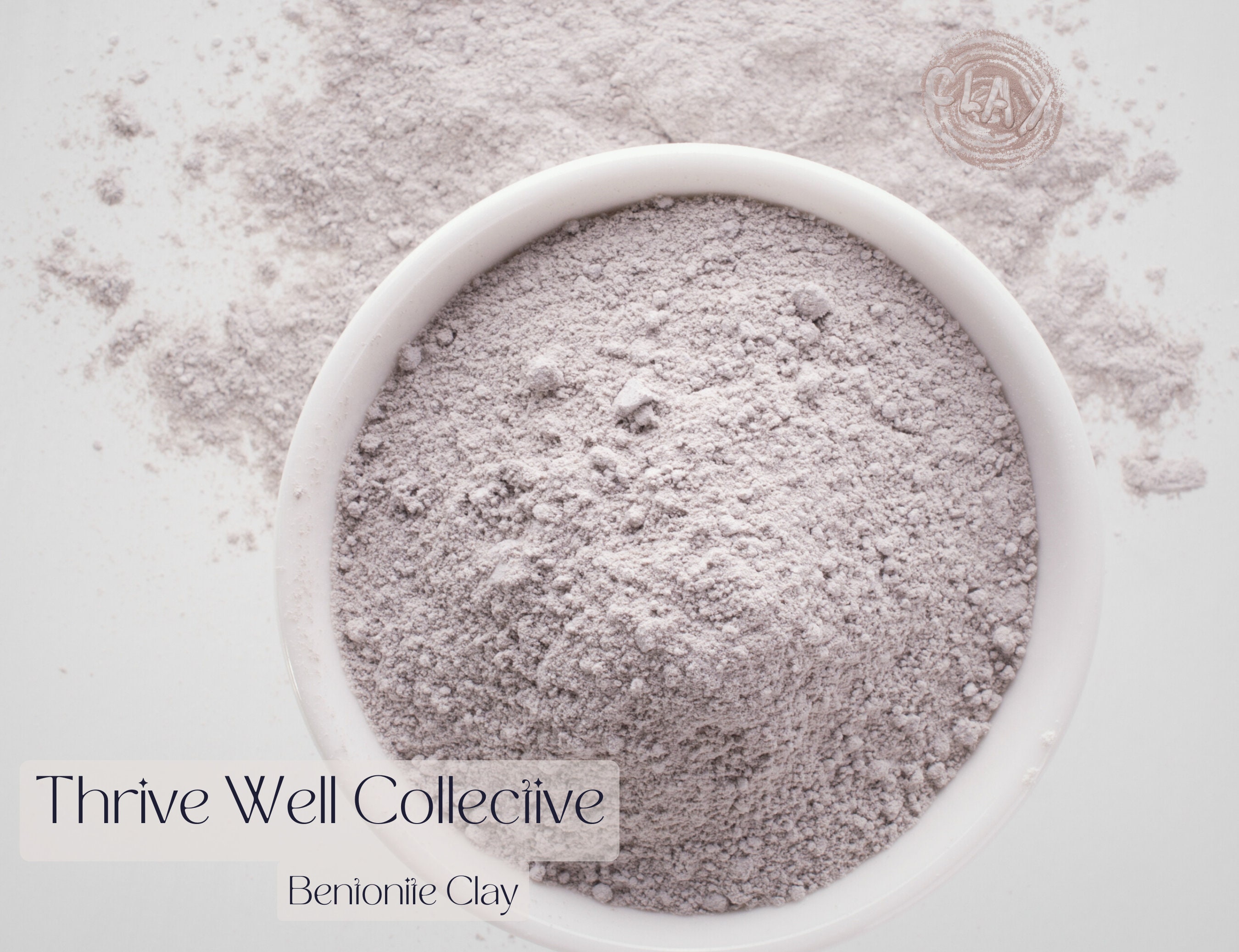 Organic Bentonite Clay - 500g (Detox / Cleanse / Thrive)