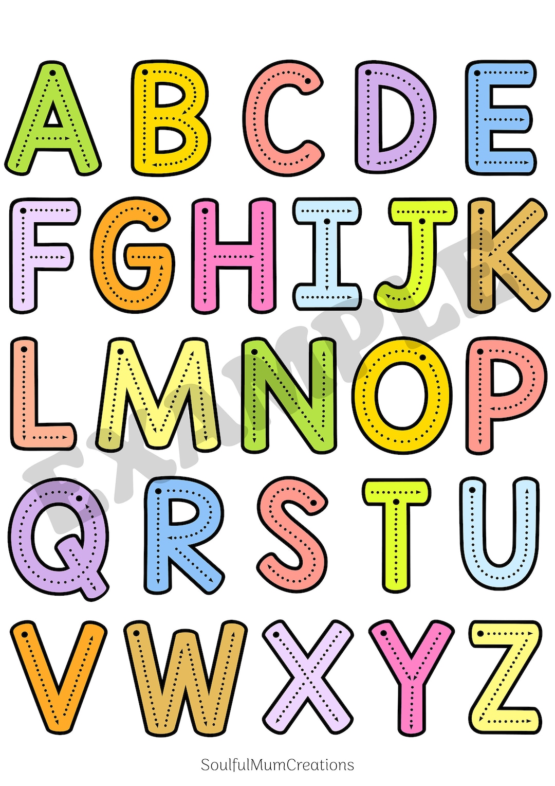 printable-handwriting-practice-sheets-uppercase-and-etsy
