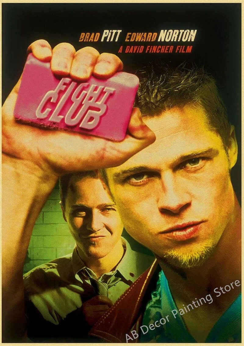 Discover Fight Club Wall Poster - A3/16.5x11.8 Inch Movie Art Decor