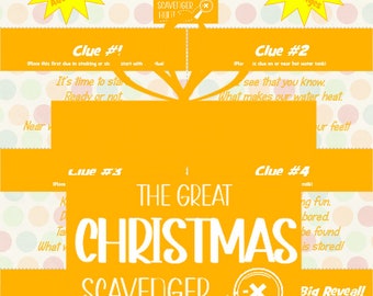 The Great Christmas Scavenger Hunt - Best for ages 12+