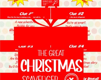 The Great Christmas Scavenger Hunt - Best for ages 2-6