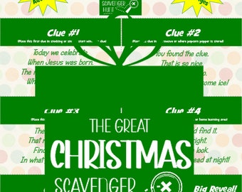 The Great Christmas Scavenger Hunt - Best for ages 7-11