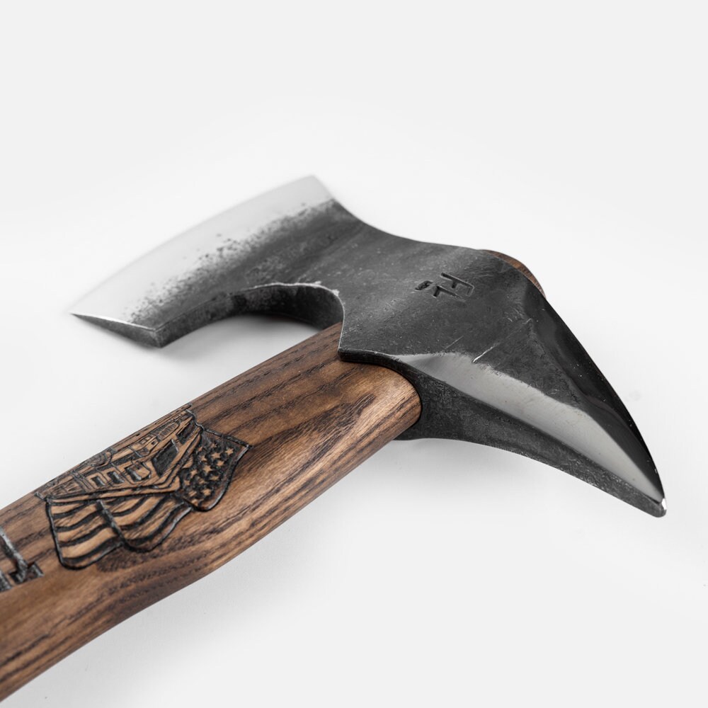 Small Hand-forged Firefighting Hatchet, Splitting Axe - Etsy