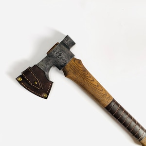 Hacha Tomahawk con martillo, hacha de camping