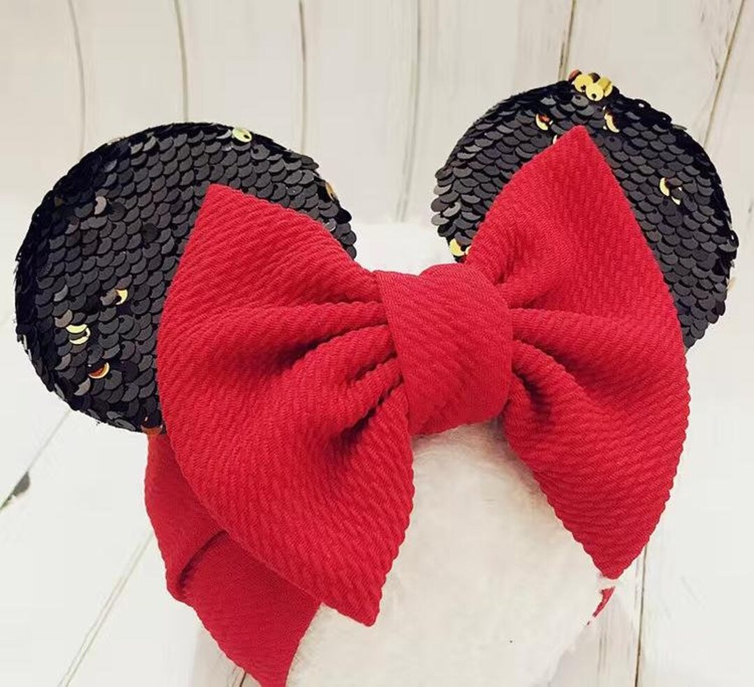 Mouse Ear Head Band - Etsy