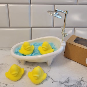 Duck Soap Bathtub Gift Box Shea Butter SOAP | Handmade
