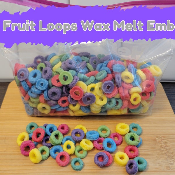 Fruit Loops Wax Melts Embeds
