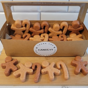 Gingerbread Gift Box Wax Melts | Handmade Gift