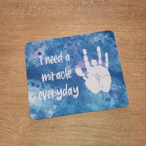 Grateful Dead I Need A Miracle Mouse Pad. Mouse Pad. Grateful Dead. Jerry Garcia. Computer Desk Accessories