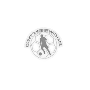 Soccer Sticker, Soccer Messi, Soccer Accessory, Kiss-Cut Stickers