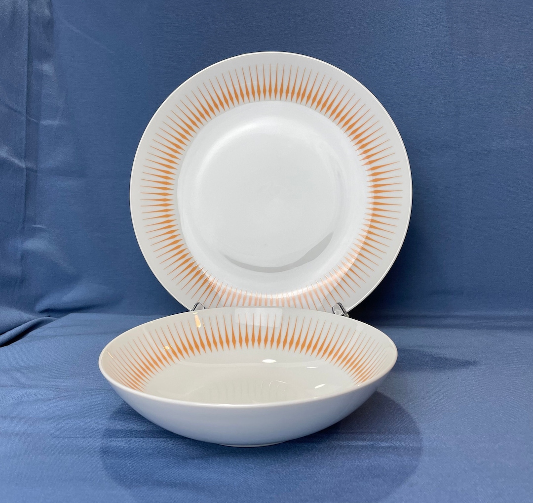 Narumi Mikasa Horizon Elite 12 Platter and 9 Serving Bowl. Discontinued