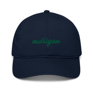 Mulligan Embroidered Hat - Golf Dad Hat l Golf Hat | Golf Gift | Organic Hat | Golf Gift | Boyfriend Golf Hat | Husband Golf Hat | Retro Hat