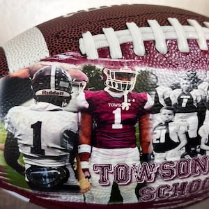 Personalized Photo Football