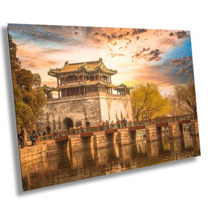 Summer Palace at Sunset: Shanghai China royal emperor | 8239 | bridge Oriental exotic location