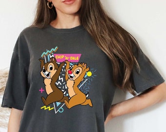 Comfort Colors Disney Chip 'n' Dale T-Shirt, Double Trouble Tee
