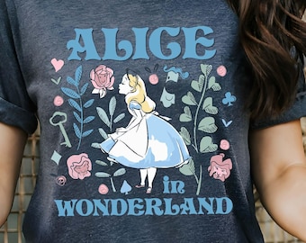 Disney Princess Alice Shirt,  Alice In Wonderland Sweatshirt, Alice T-shirt, Disney Alice Hoodie, Disney Princess Shirt