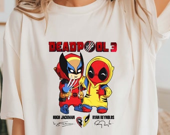 Deadpool Wolverine Forever Comfort Colors Shirt, Superhero Tee