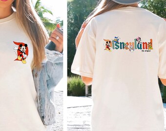 Comfort Colors Mickey Mouse Disneyland T-Shirt