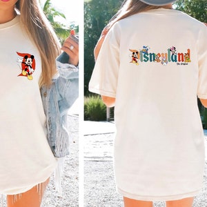 Comfort Colors® Mickey Disneyland T Shirt, Disneyland Shirt, Mickey Mouse Shirt, Mickey And Friends Tee, Disney World Tee, Disney Trip Shirt