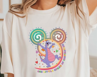 Comfort Colors Figment Dragon Shirt, One Little Spark of Inspiration