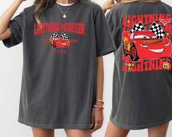 Lightning McQueen Comfort Colors Shirt, Radiator Springs Tee