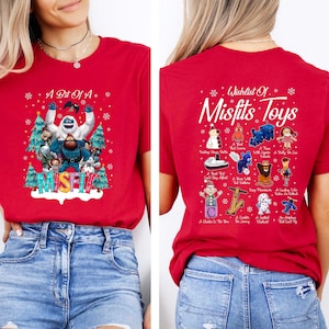 Misfit Toys Christmas Shirt, A Bit Of A Misfit Sweatshirt, Rudolphs The Red Nosed Reindeer Sweatshirt , Christmas Sweatshirt Gifts