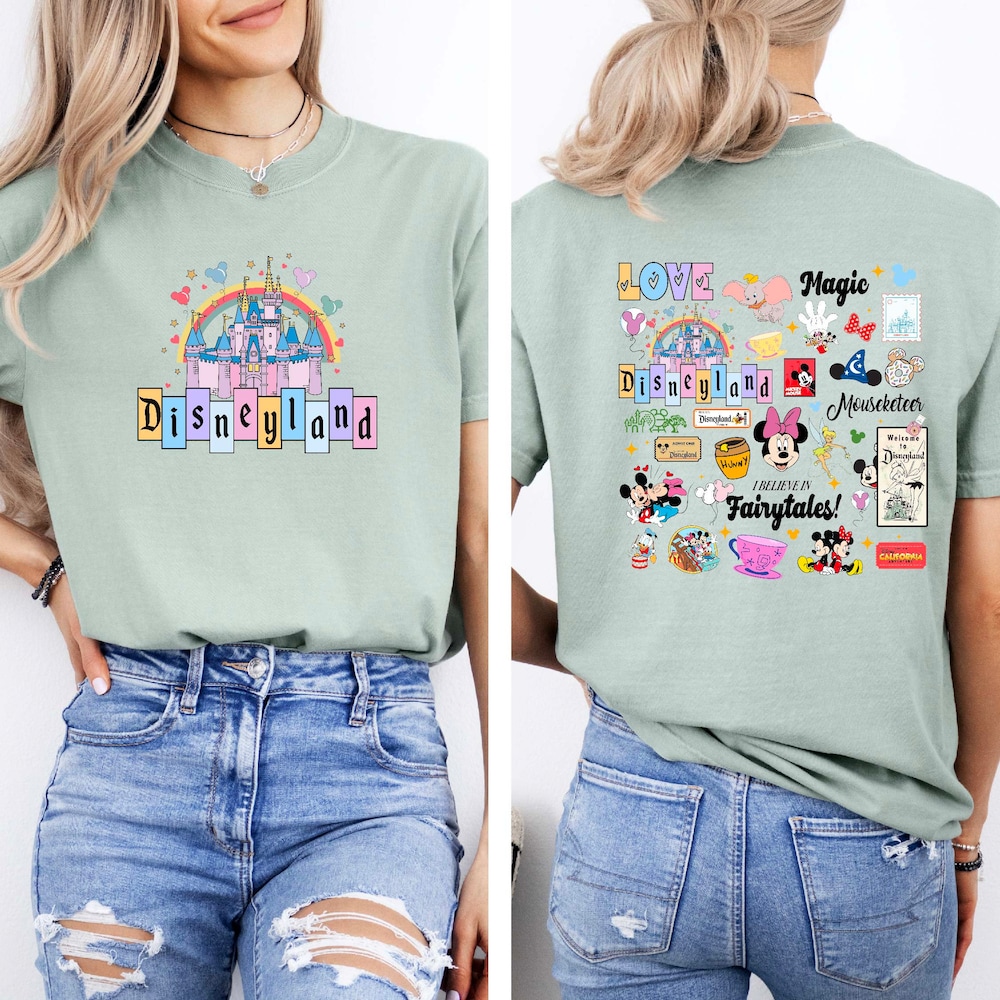 Disneyland Shirt, Disney Trip Shirts, Disney Castle Shirts, Disneyworld Shirt, Family Shirt, Disney Retro Shirt,Comfort Shirt Printfushion