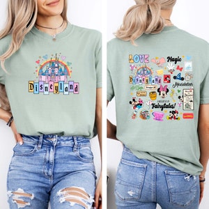 Comfort Colors®Disney Shirt, Disneyland Shirt, Disney Trip Shirts, Family Shirt, Disney Retro Shirt, Disneyworld Shirt, Disney Castle Shirts