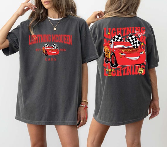 Lightning McQueen Comfort Colors Shirt, Radiator Springs Tee