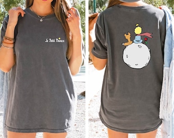 Little Prince Comfort Colors Shirt, Prince and Fox Tee