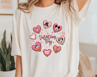 Valentine's Day Mickey and Friends Shirt or Hoodie