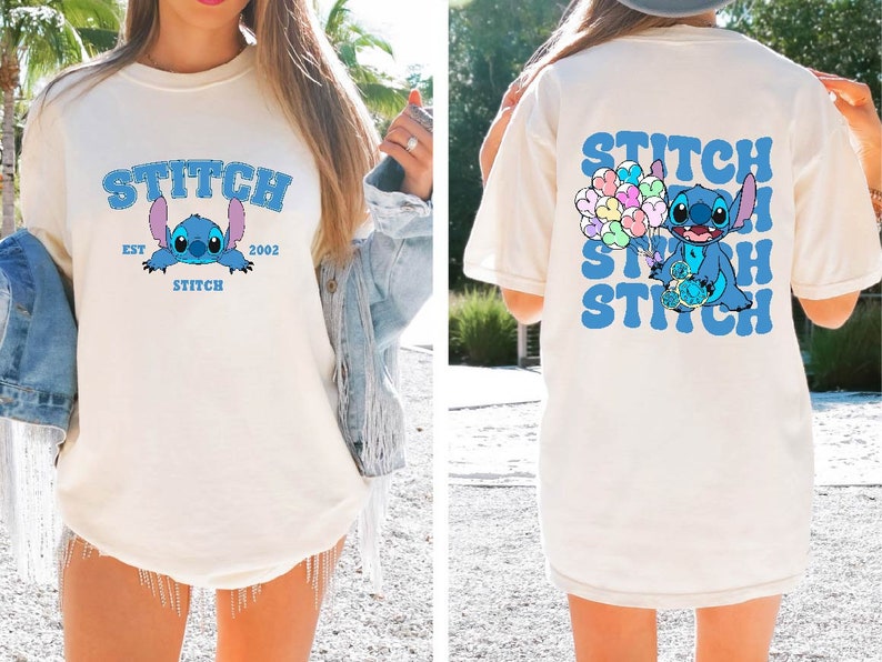 "Comfort Colors® Disney Stitch Est. 2002 Shirt – a must-have for Stitch fans! Featuring a cute and retro-inspired design, this soft and comfy tee is perfect for Disneyland trips, Disney snack lovers, or everyday wear. Whether you're exploring the parks or showing off your love for Stitch, this shirt adds a fun and stylish touch to any outfit. Great for Disney vacations, group trips, or as a gift for any Lilo & Stitch fan!"