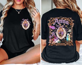 Vintage Princess Anna T-shirt, Frozen Coquette Tee, Magic Kingdom Shirt