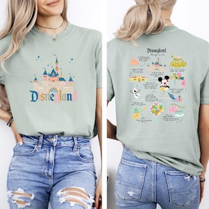 Disney Things To Do Shirt, Comfort Colors® Disney Retro Shirt, Disneyland Shirt, Disney Trip Shirts, Disneyworld Shirt, Disney Castle Shirts