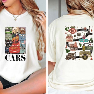 Comfort Colors® Disney Cars Shirt, Disney McQueen Shirt, McQueen and Friends Shirt, Cars Family Shirt, Disney Movie Tee, Disney Pixar Shirt