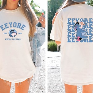 Comfort Colors Eeyore Shirt, Disneyland Family Trip Tee, Pooh Characters