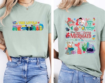 The Little Mermaid Shirt, Comfort Colors® Disney T-shirt, Women's Little Mermaid Ariel Shirt, Ariel Mermaid Shirt, Disney Ariel Shirt