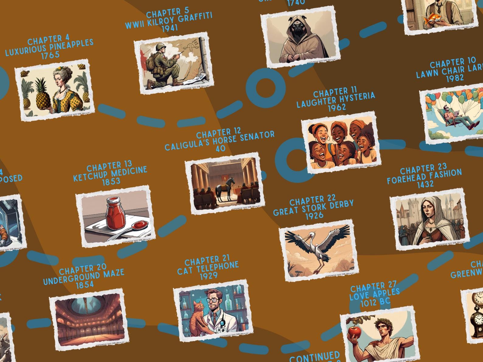 Weird History Timeline Companion Visual Guide to &lsquo;weird Things in