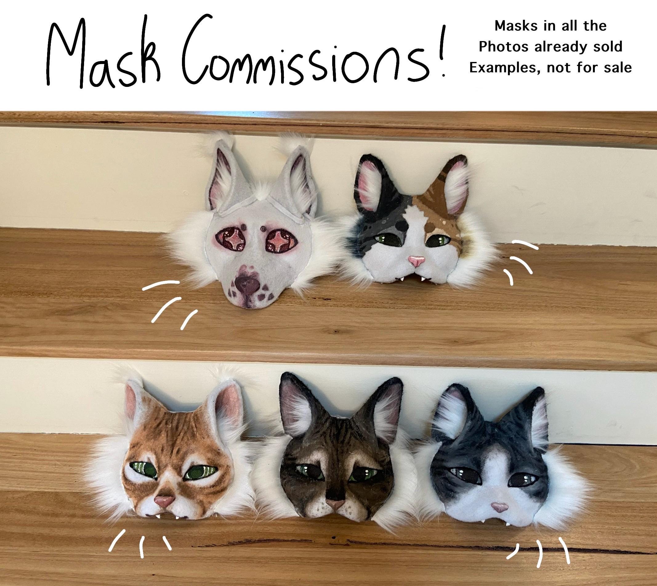 Mask Commisions - masks in photos not for sale just examples