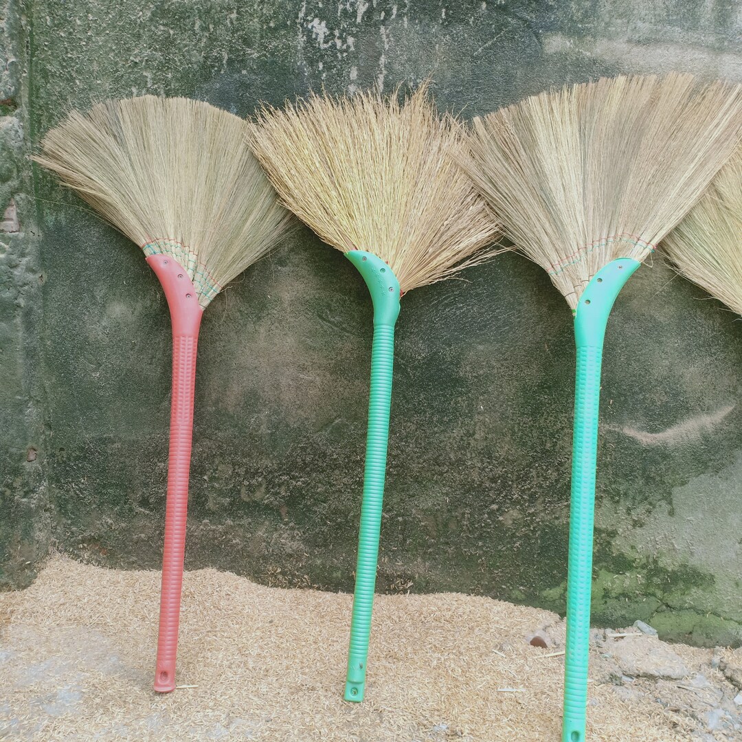 Vietnamese Straw Broom Asian Straw Broom Clean Broom Etsy